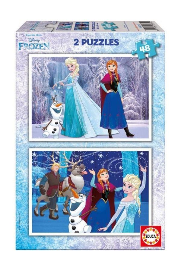 EDUCA-Frozen 2X48 Piece Puzzle / 1