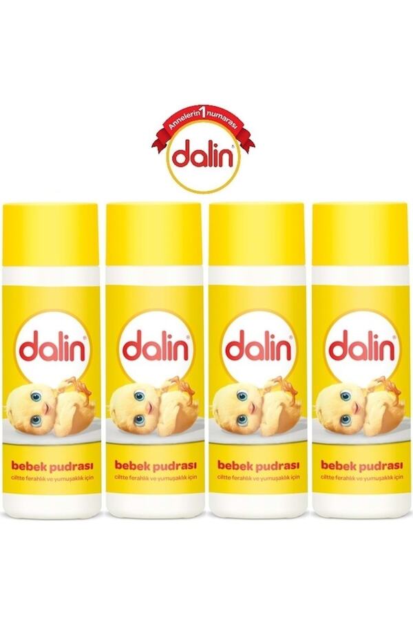Dalin Dalin Bebek Pudrası Serpme 90Gr (4 Lü Set)