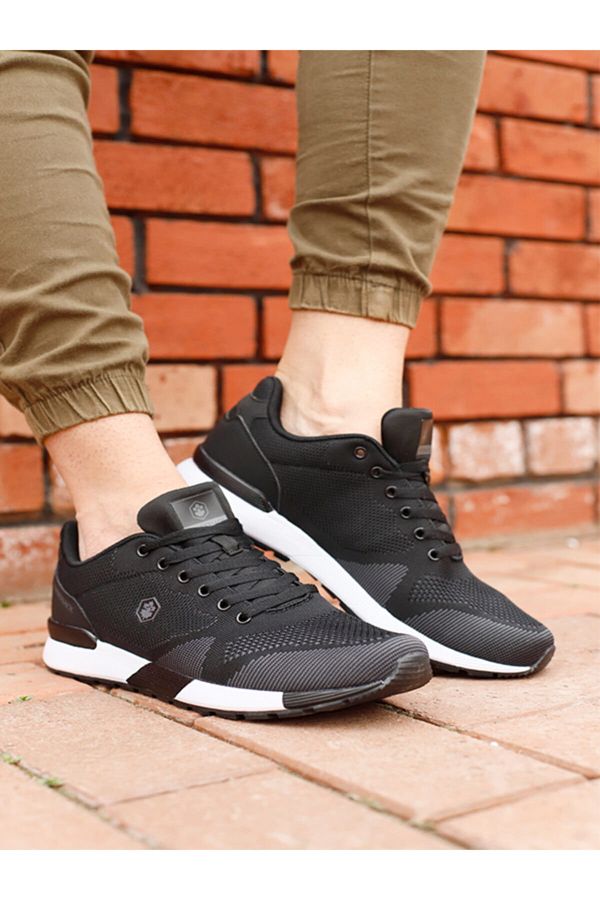 Lumberjack Men s Black Orthopedic Summer Memory Foam Sports Shoes