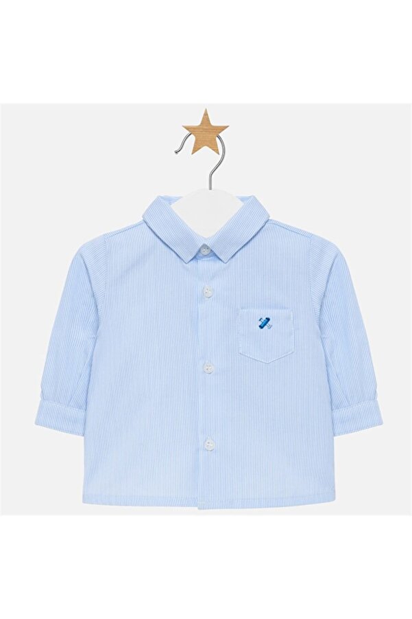 Mayoral Erkek Bebek Mavi Gömlek