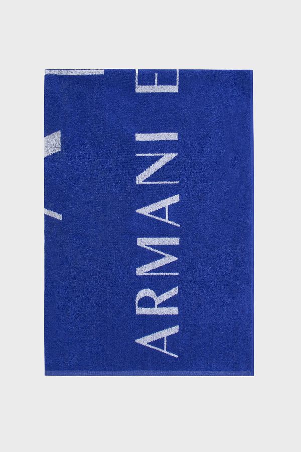 Armani Exchange Logo Cotton Beach Towel Men s BEACH TOWEL 953046 3R601 00135 Trendyol