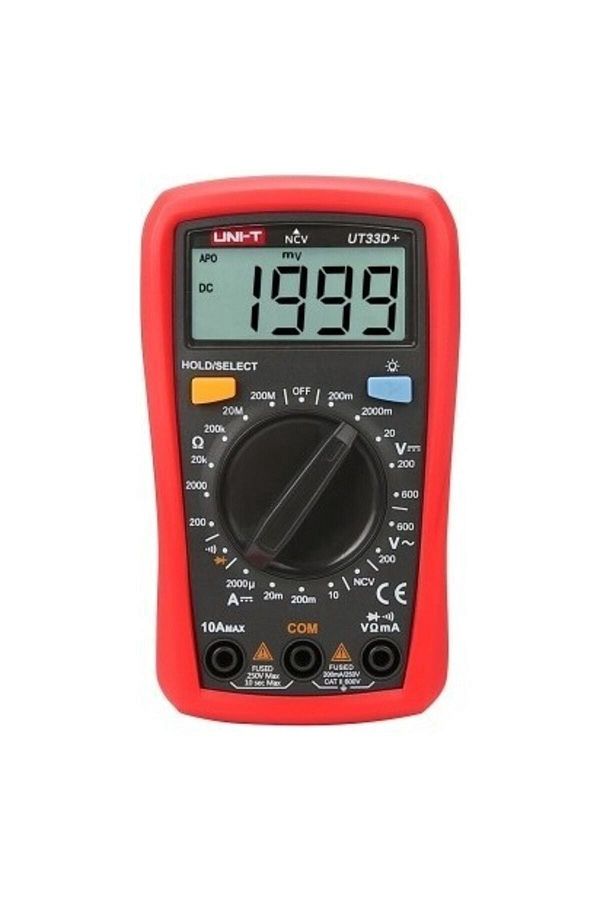 Unit-Ut33d+ 600v 10a أداة قياس رقمية متعددة 1