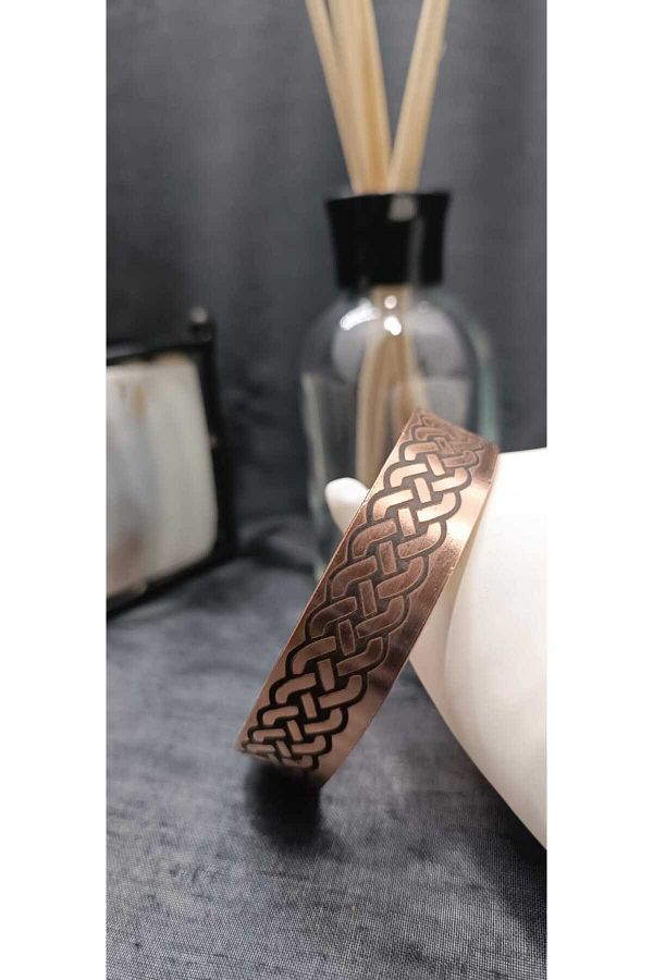 KAVELE-100% Pure Copper Motif Bracelet -Number Secance or any other symbol write in question 1