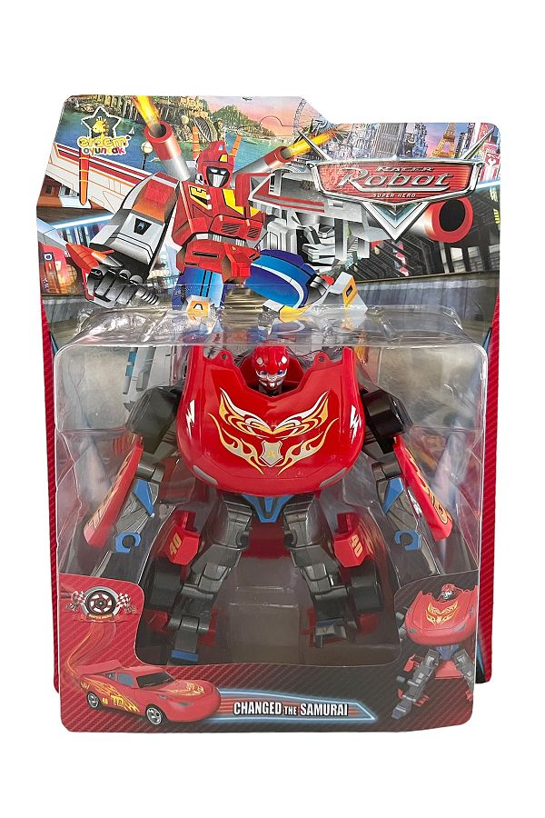 UDATOYS Cars Lightning Mcqueen Transformers Toy Robot Transforming Car 13 Cm Trendyol
