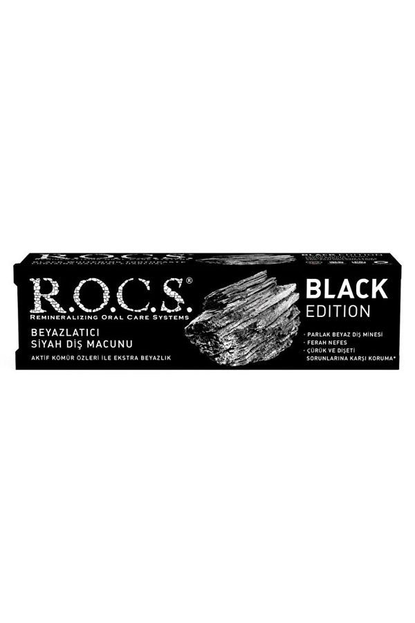 R.O.C.S.-Black Edition Whitening Black Toothpaste 60ml 1