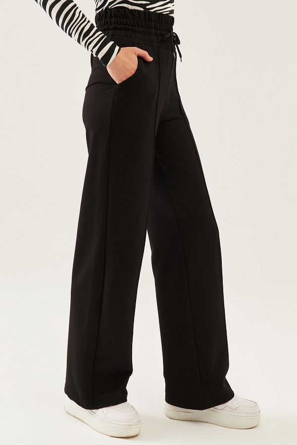 Wide waistband sweatpants outlet