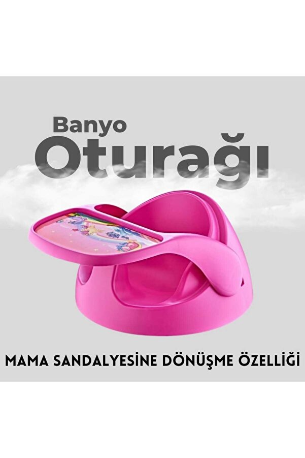 AYVELLA BANYO Oturağı Çıkarılabilir Masa MAMA Sandalye Oturağı Taşınabilir Kaydırmaz Taban Devrilmez
