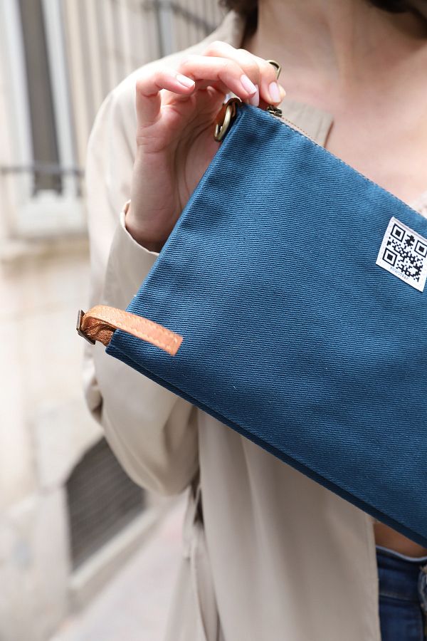 Petrol blue clutch bag hotsell