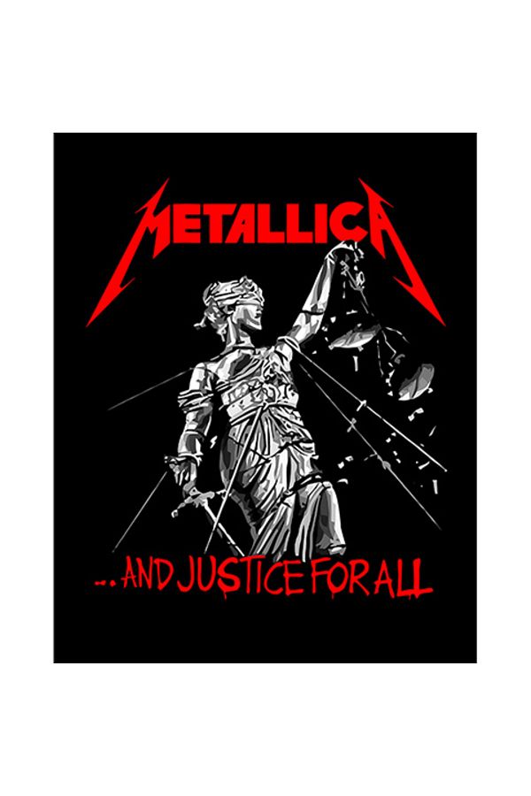 Z zepplin-Metallica And Justice For All Large Back Patch 1