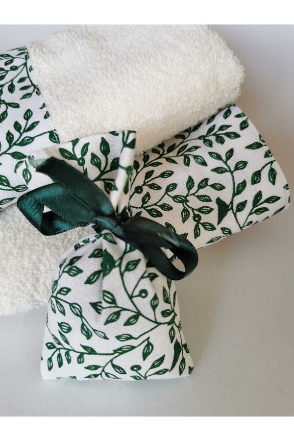 ku akk 3 Piece Bath Set 2 Towels and Lavender Washcloths Trendyol