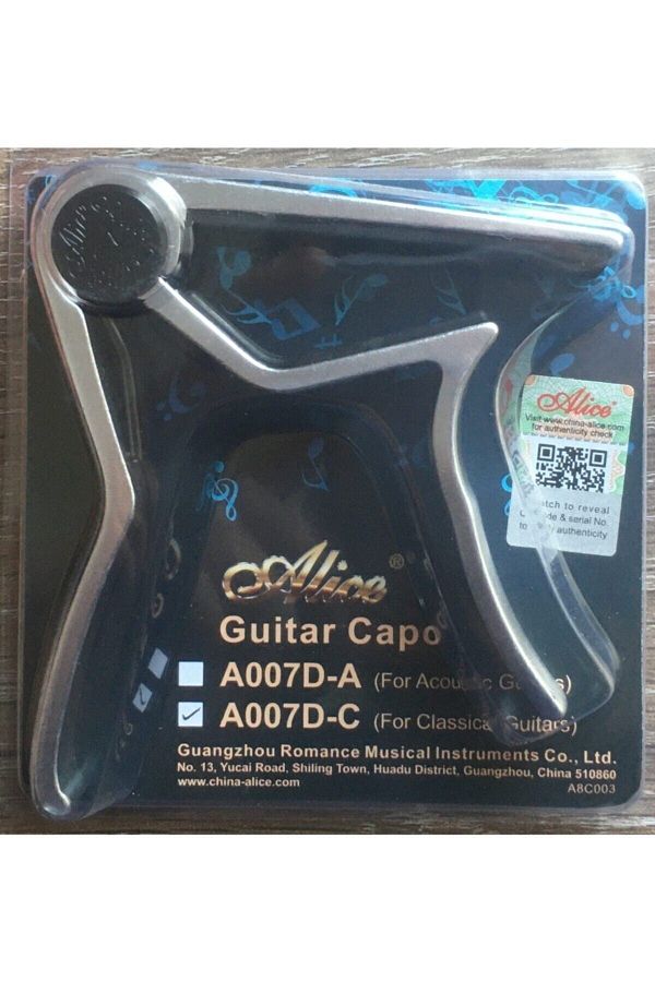 Alice-A007d/c Metal Guitar Cap - With Binding Detail 1