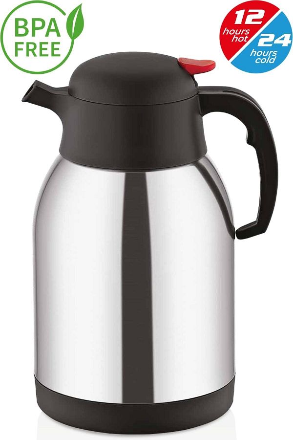 Heated thermos store