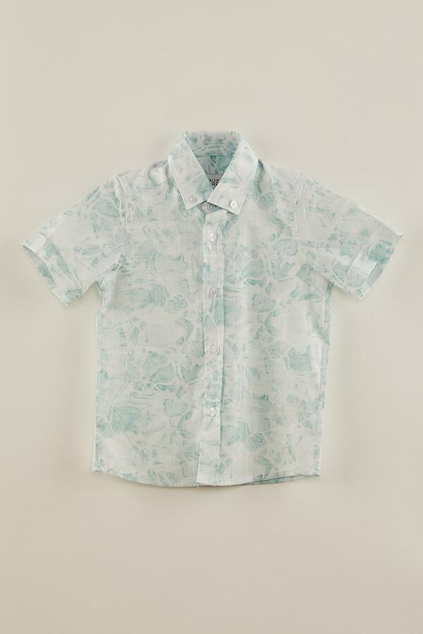 PAULMARK-EKC4448 BOY SHORT SLEEVE SHIRT 1