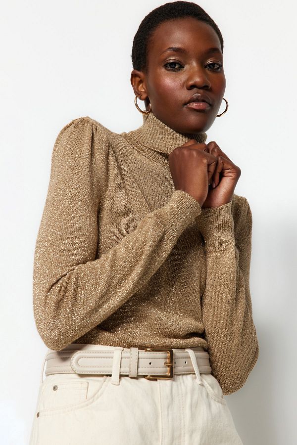 Glitter turtleneck new arrivals