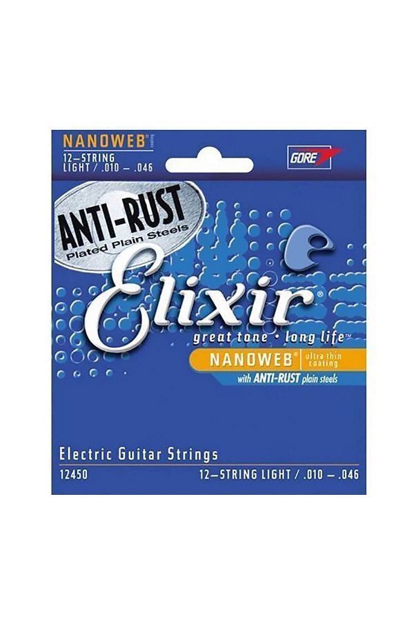 Elixir-010-046 12 Strings Electric Guitar String (12450) 1