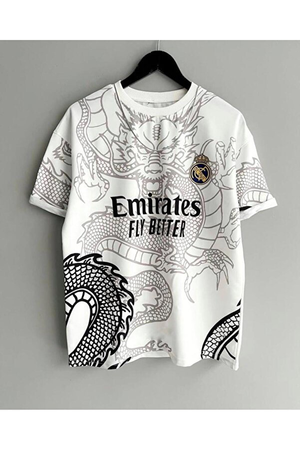 Baycombine35 Emirates Fly Better Men's Oversize T-Shirt Off