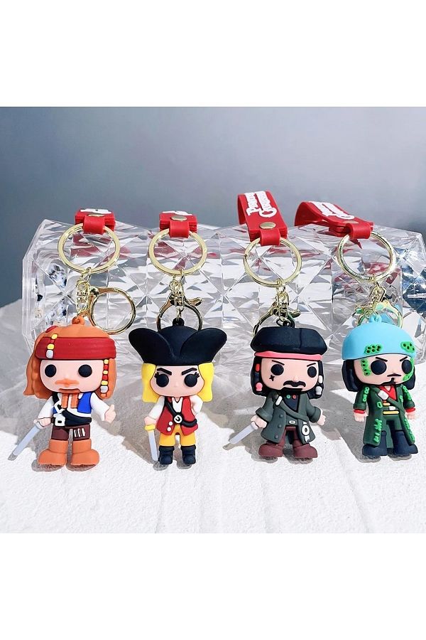 HobiShop-Pirates of the Caribbean Keychain and Bag Accessory 1