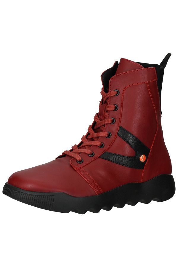 Red flat boots clearance