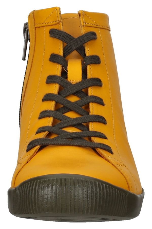 Softinos Ankle Boots Yellow Flat Trendyol