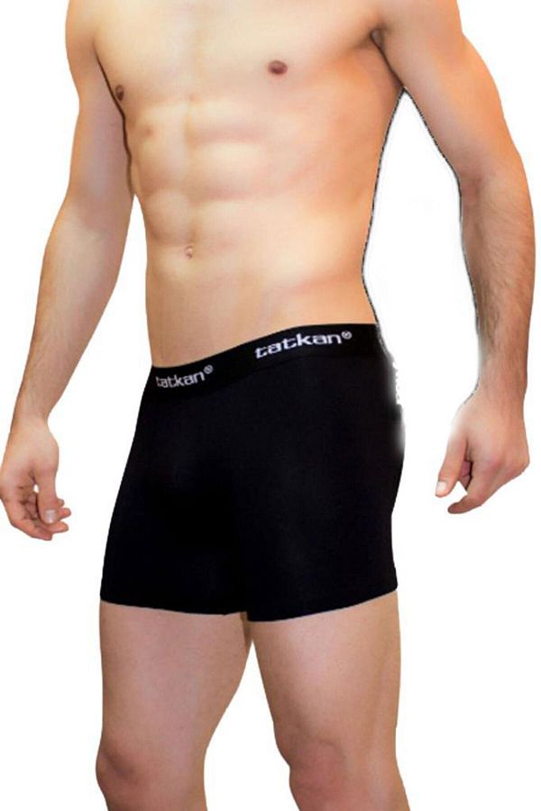 tatkan Men s Modal Lycra Sports Boxer Long Johns 5 Pack Trendyol