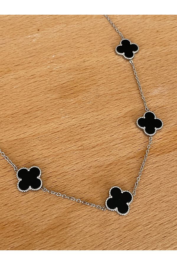 Van cleef silver necklace new arrivals