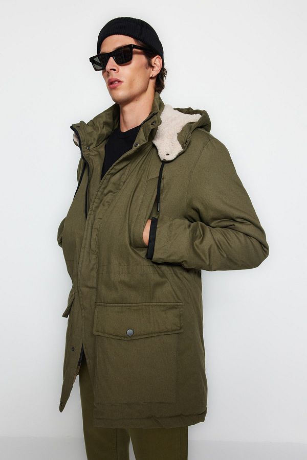 Kaki parka new arrivals