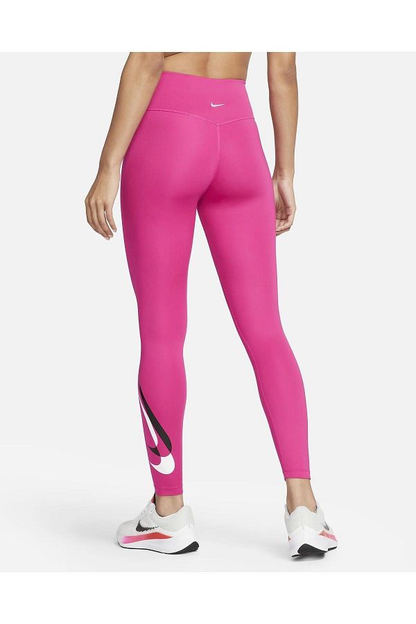 Nike Swoosh Run 7 8 Regular Waist Graphic Women s Running Tights DD6835 621 Trendyol