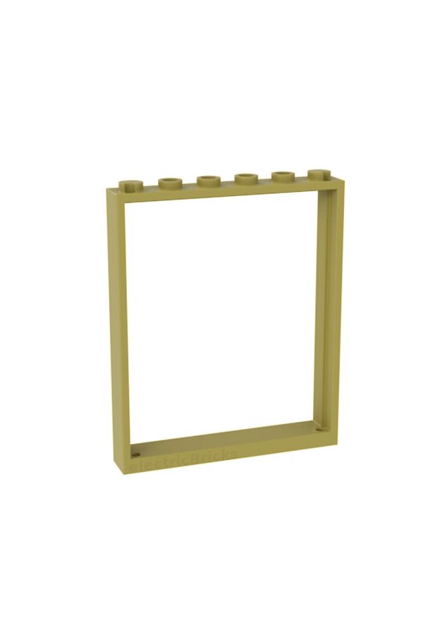 LEGO Accessory Window City 1 x 6 x 6 Light Yellow Large Window Door Frame 2 pieces to send Trendyol