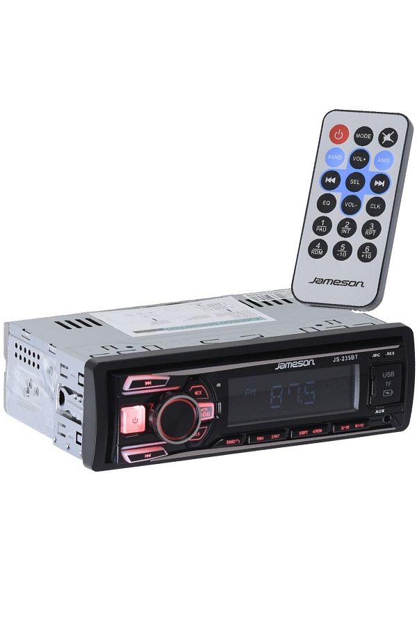 Jameson-4x55 W Rms Usb SD Bluetooth Car Radio Tape Js-235 Bt 1
