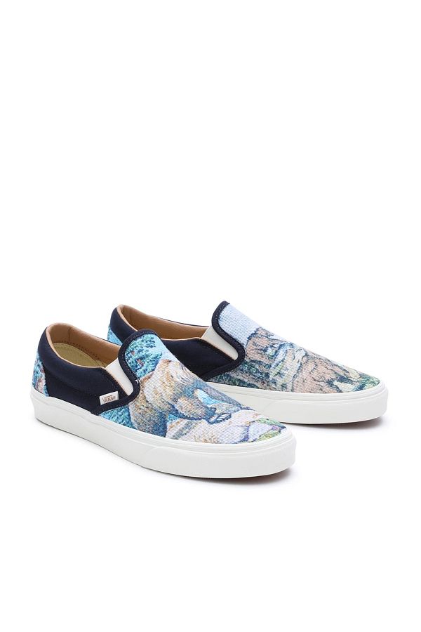 Forest green slip on vans online