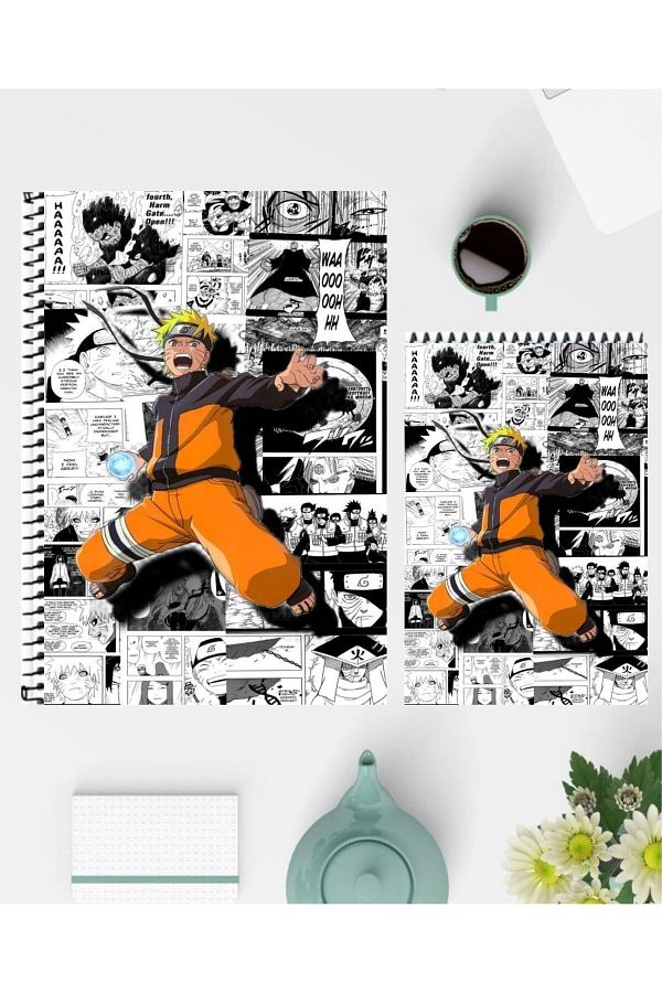 feroxby-Naruto Uzumaki A5 Notebook and A6 Notepad Special Design Unlined Notebooks 1