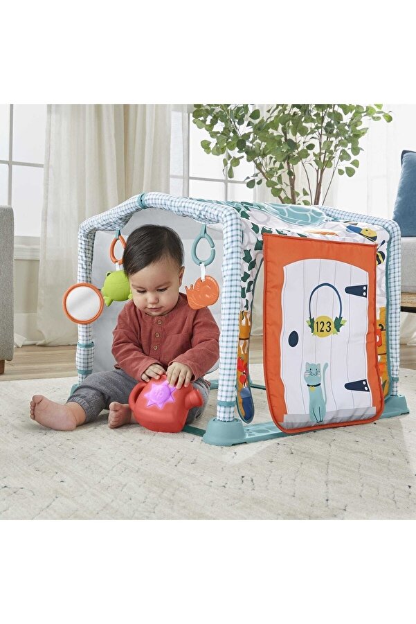 Fisher Price 3'ü 1 Arada Sevimli Kulübe Jimnastik Merkezi Hjk45