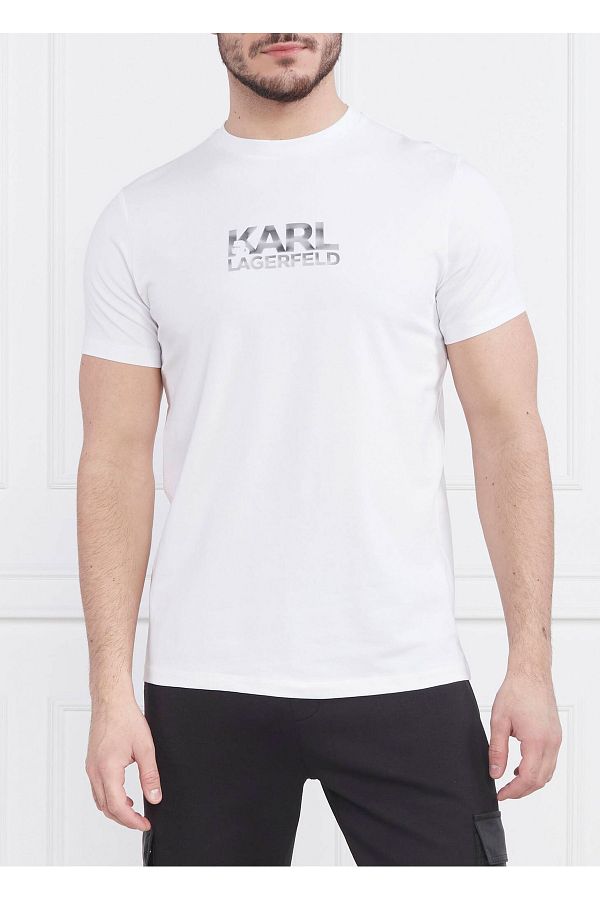 Karl lagerfeld t shirt white best sale