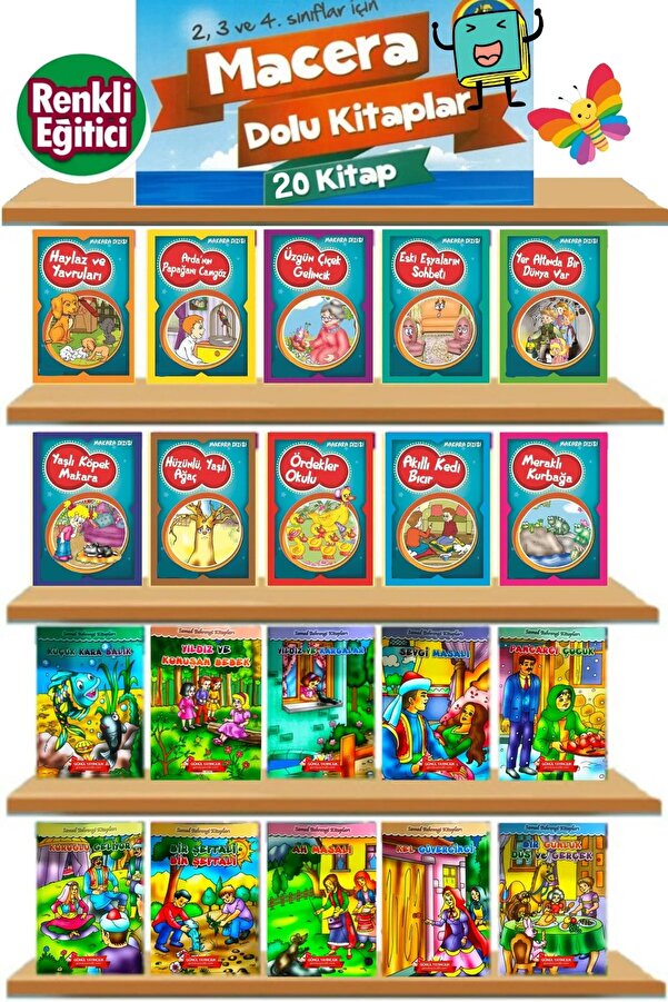 GÖNÜL YAYINCILIK 3.sınıf Okumayı Sevdiren En Güzel Hikaye Seti