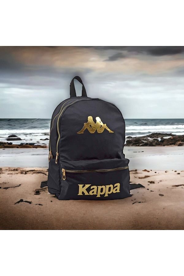 Kappa backpack black discount