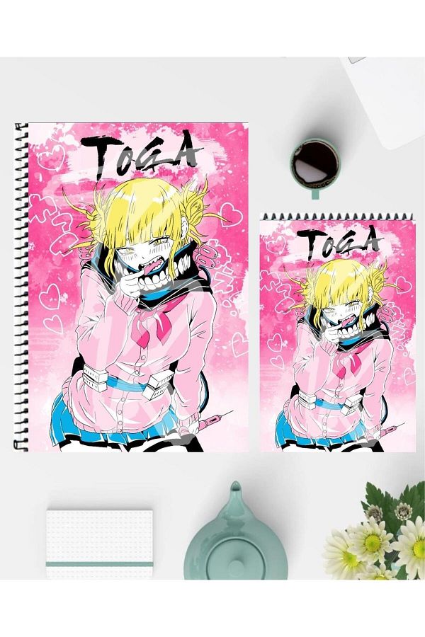 feroxby-Himiko Toga A5 Notebook and A6 Notepad Special Design Unlined Notebooks 1