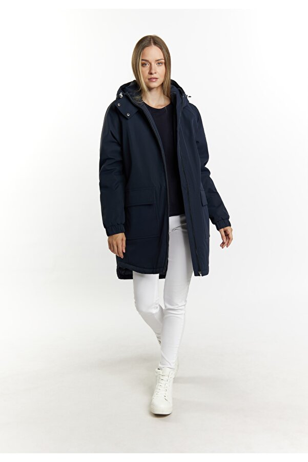 Jacke Wollmantel Damen Marine Wollmantel Dreimaster Dreimaster