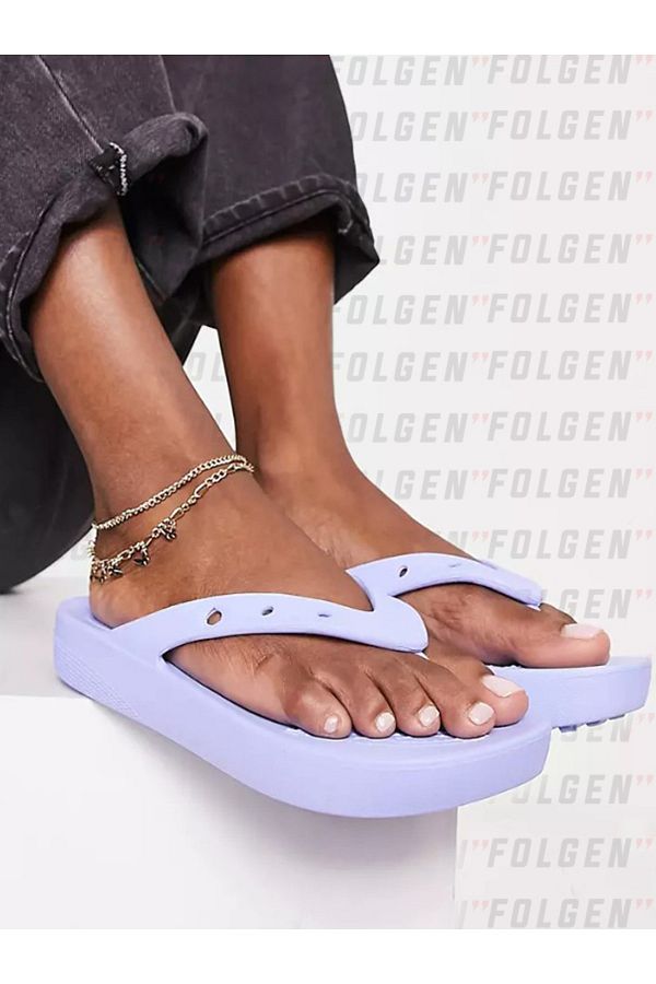 Crocs Classic Platform Women's Flip Flops 207714- Trendyol