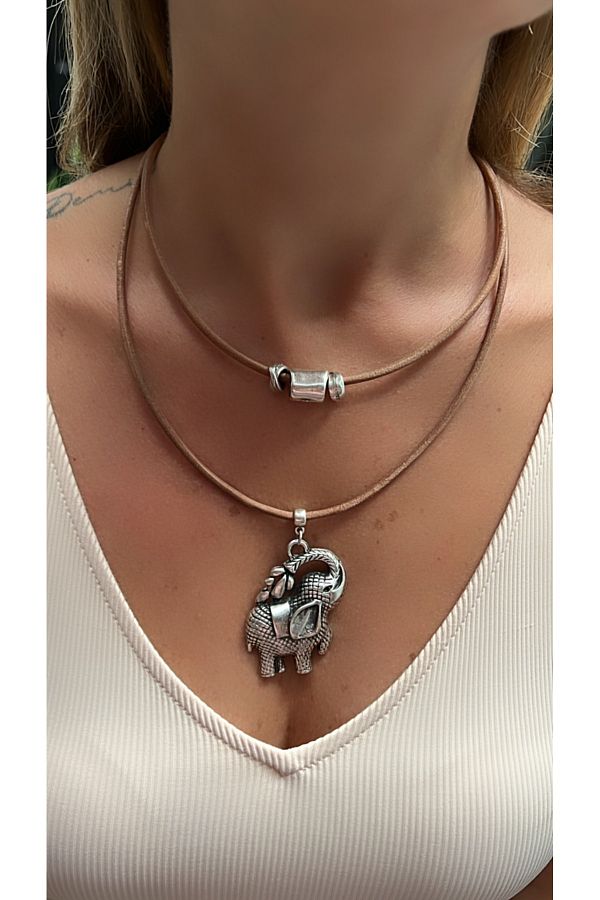 Accessorize elephant necklace sale