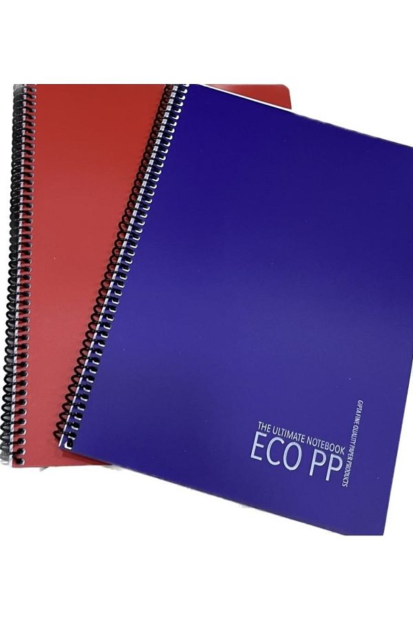 karinabest-مجموعة دفتر ملاحظات Gıpta Eco Pp Ultimate مكونة من 3 قطع مكونة من 80 ورقة مقاس A4 حلزونيًا للمدرسة 1