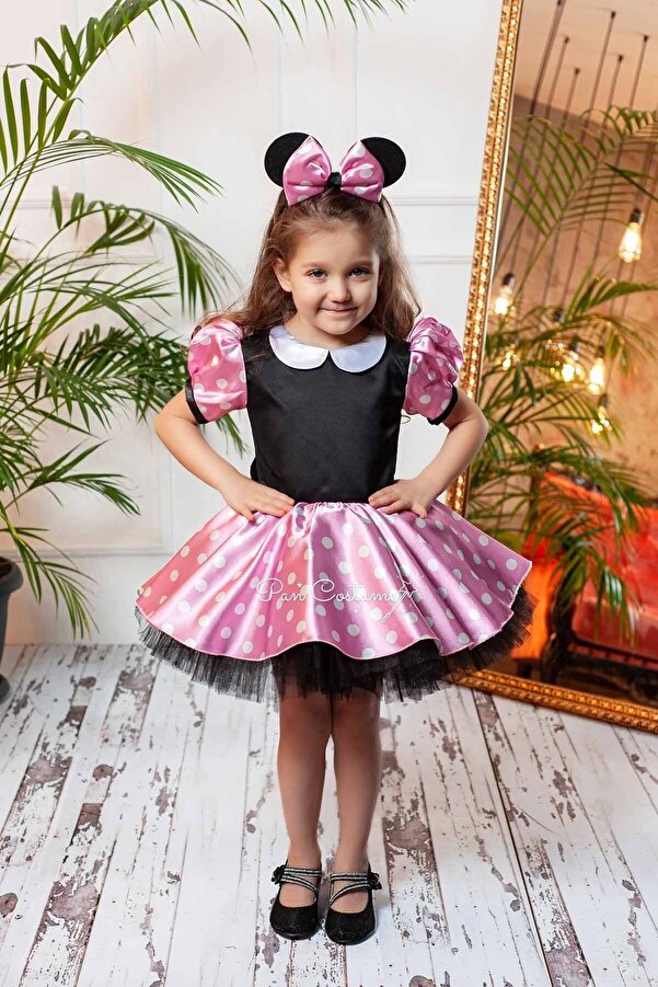 Pink Costume Disney Shop Minnie Mouse Dress Disney Store Minnie