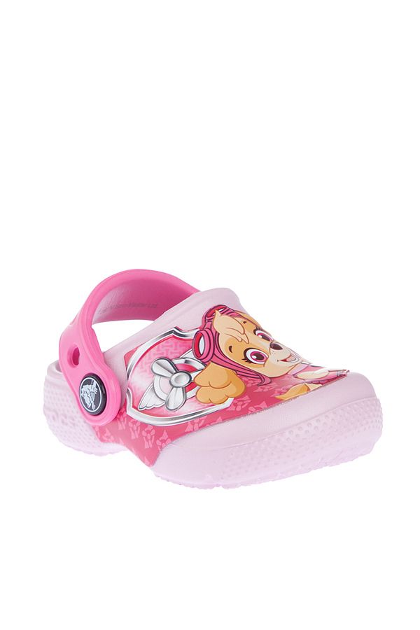 Crocs Ballerina Pink Kids Slippers FL Paw Patrol Patch Cg T Trendyol