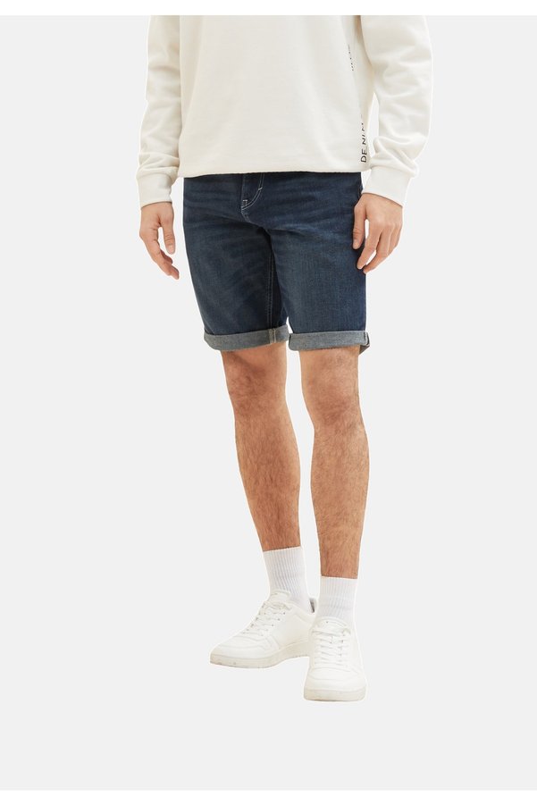 TOM TAILOR Denim Herren Bermuda Shorts Regular Fit – Lässige Jeans-Shorts Mit Stretch