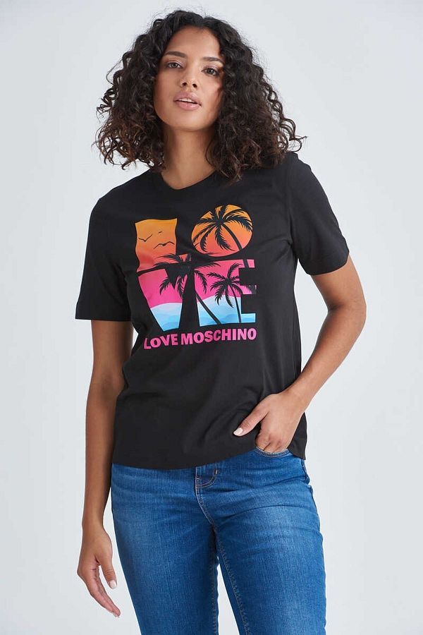 Love moschino shirt dames deals
