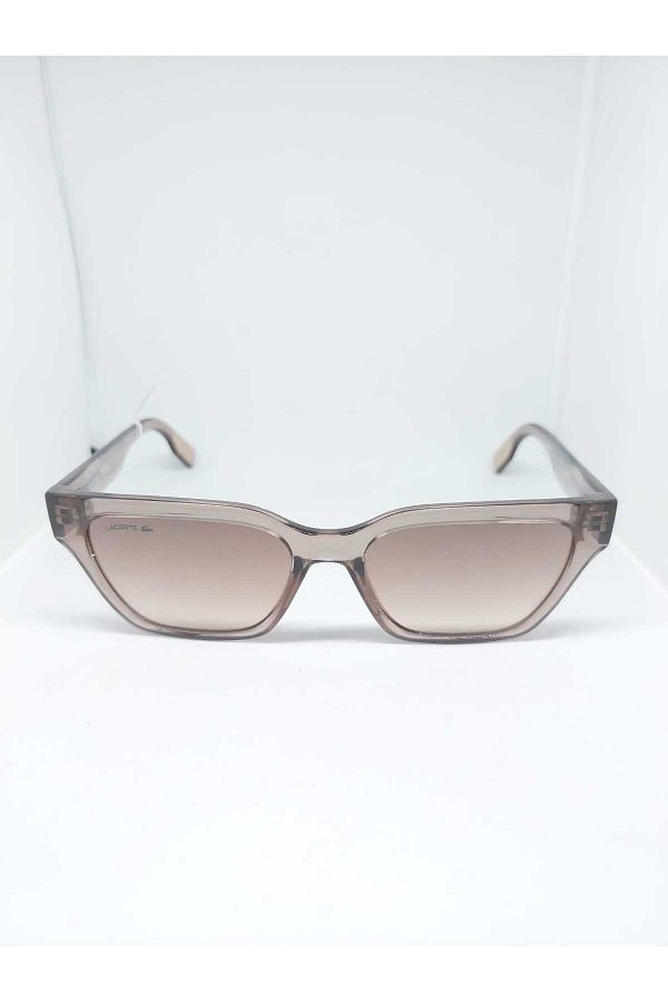 Lacoste Sunglasses White Geometric Trendyol