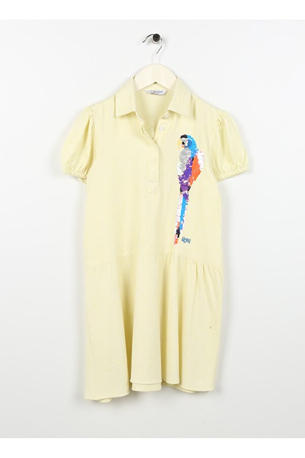 Polo US Polo AssnGreen Women's Short Sleeve Striped