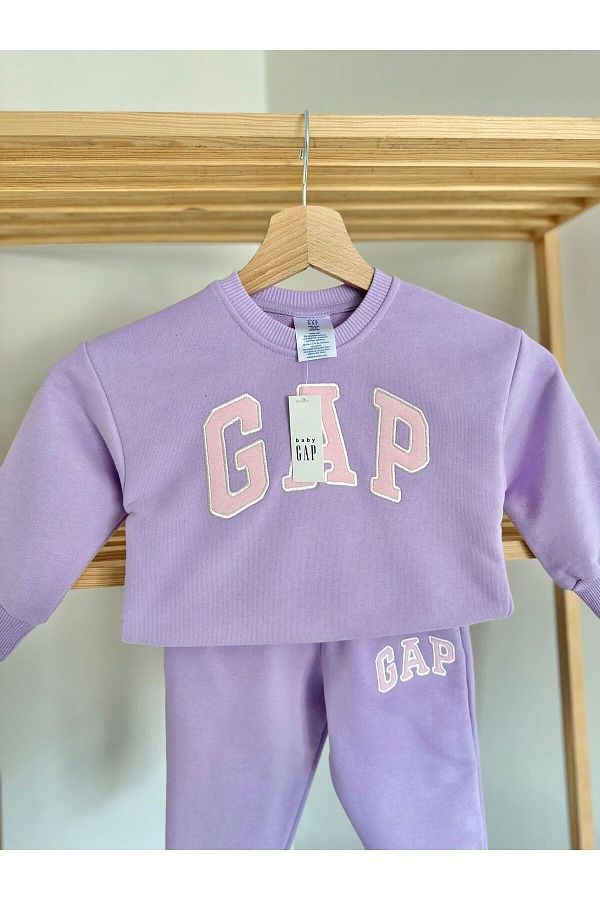 GAP Premium Quality Gap Kids Tracksuit Set Kids Bottom Top Set Trendyol