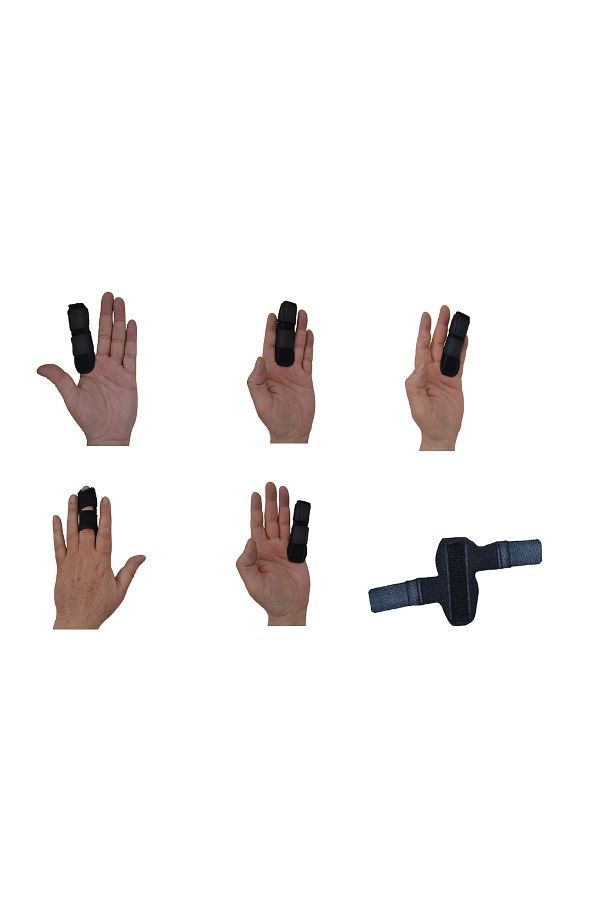 SNOWTEKSS-3 Pieces Adjustable Trigger Finger Fixing Splint (Used for 5 Fingers) 1