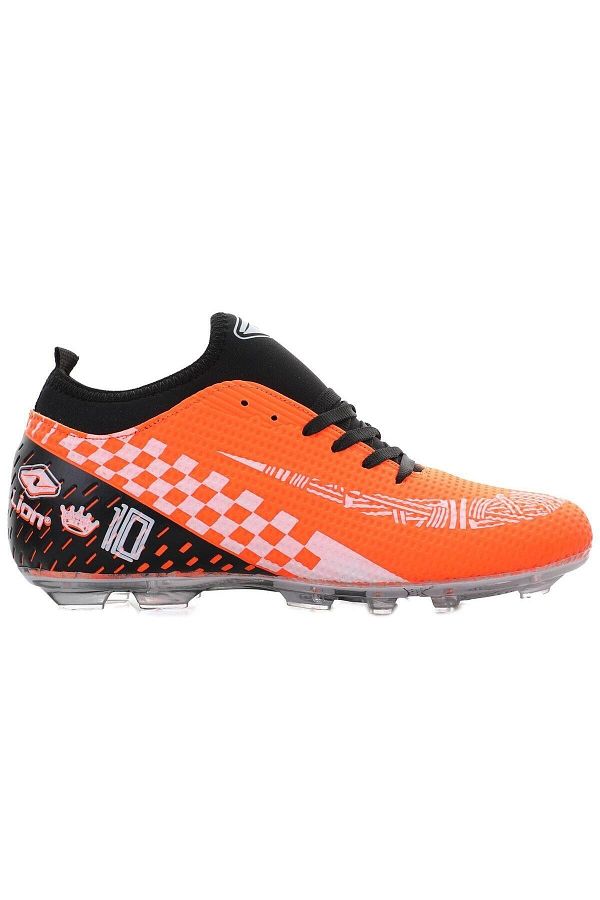 Boys orange football cleats sale
