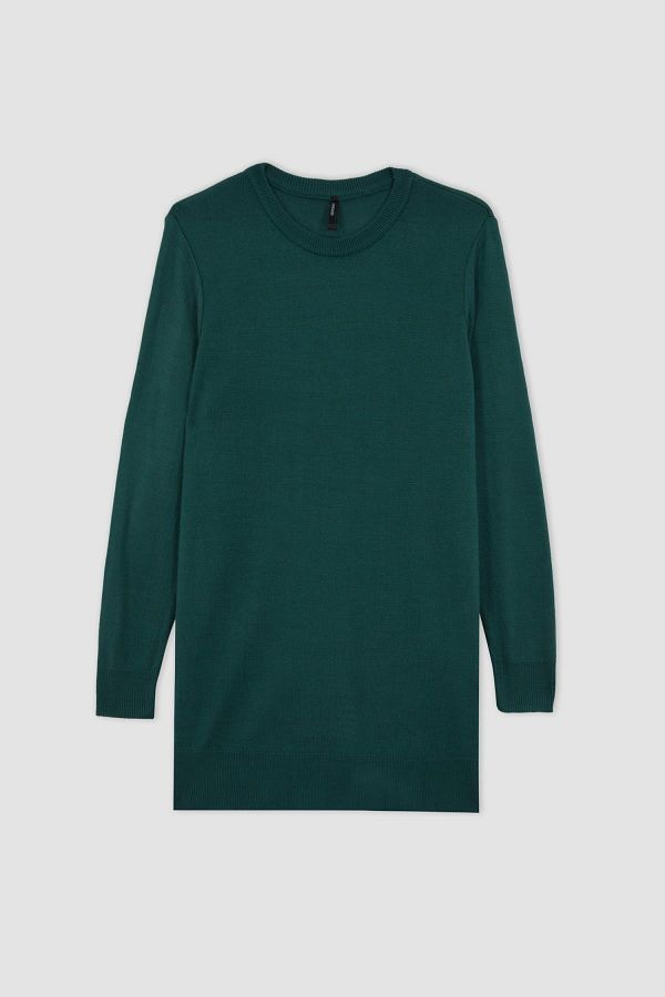 DeFacto-Туніка Regular Fit Basic Extra Soft Sweater Туніка Regular Fit Basic Extra Soft Sweater 1